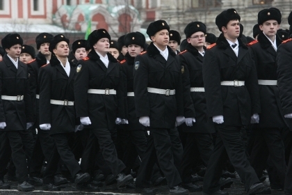 В России будут открыты шесть Президентских кадетских училищ